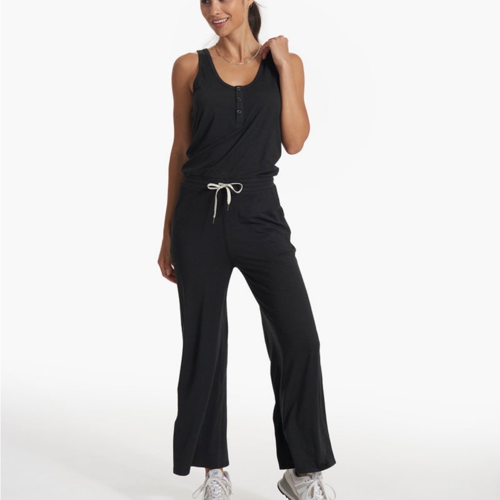Vuori Falls jumpsuit in black